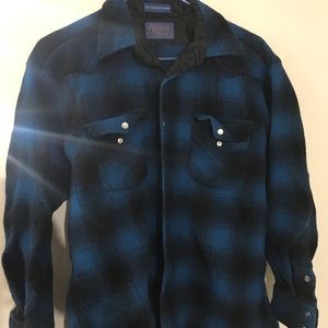 Pendleton Wool Men’s Western Shirt Size Large